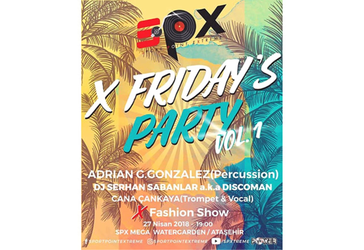 X Friday\'s ile Hem Alışveriş Hem Parti