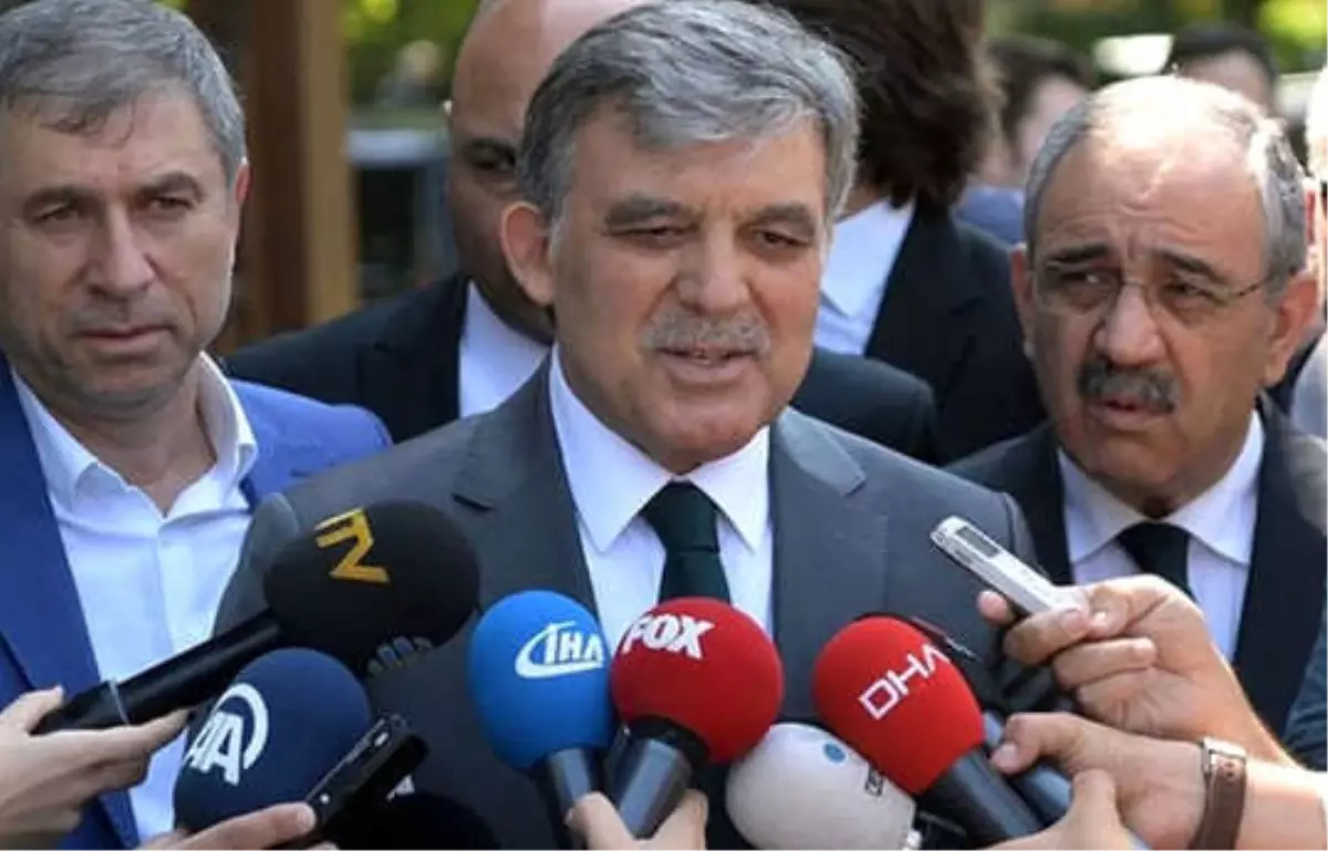 Abdullah Gül Sessizliğini Bozdu