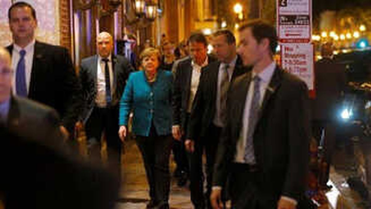 Almanya Başbakanı Angela Merkel Washington\'da