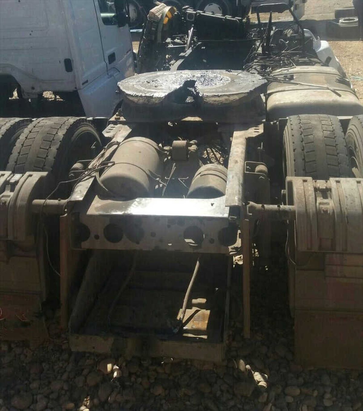 Çalınan Tır Parçalanmış Halde Bulundu