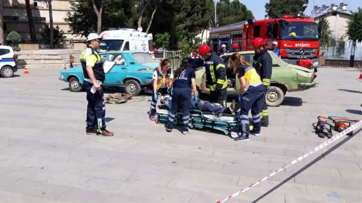 Kaza Anını Simülasyon Aracında Yaşadılar