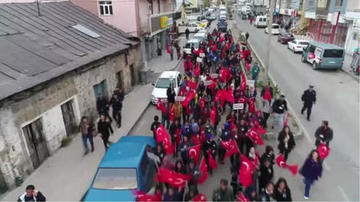 Sarıkamış Şehitleri" İçin Yürüdüler