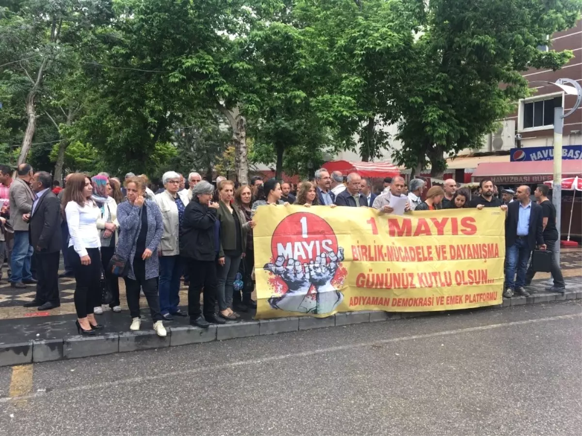 Adıyaman Emek ve Demokrasi Platformundan 1 Mayıs Açıklaması