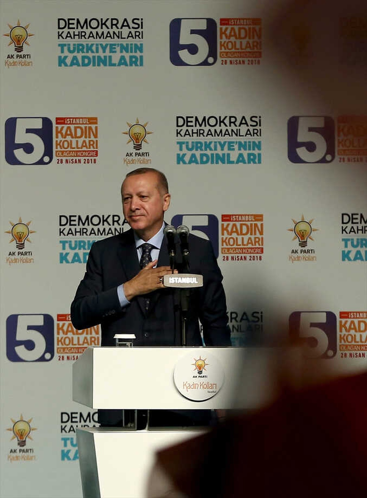 AK Parti İstanbul İl Kadın Kolları Kongresi