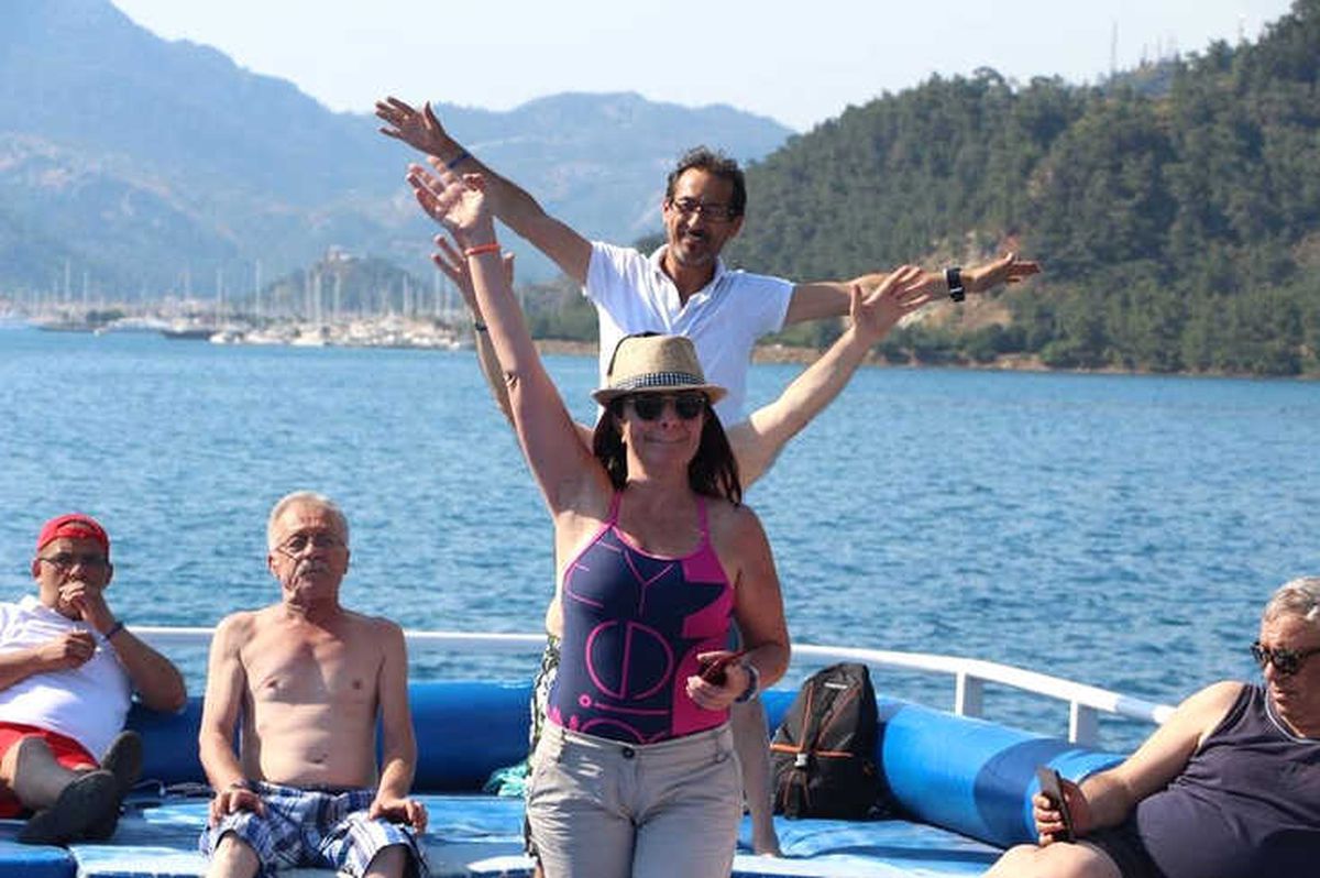 Anadolu Medyası Marmaris\'te Stres Attı