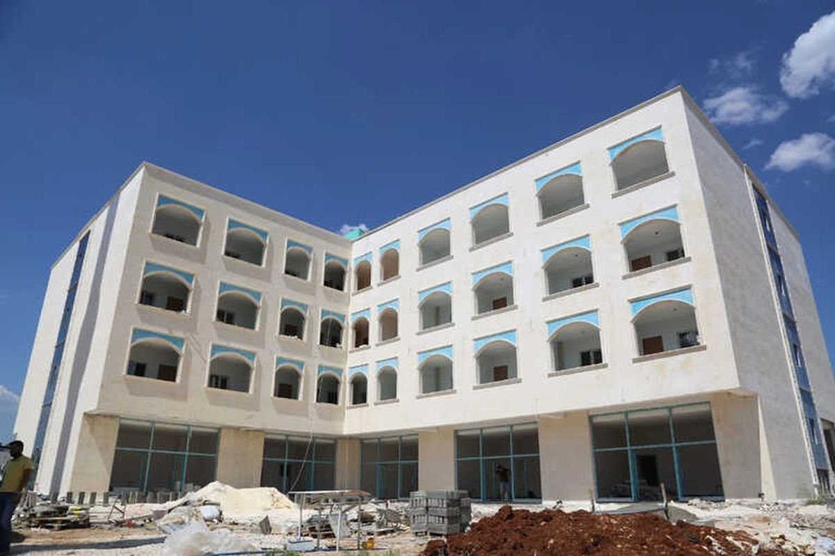 Eyyübiye\'de \'Hasta Misafirhane\' İnşaat Çalışmaları Sürüyor