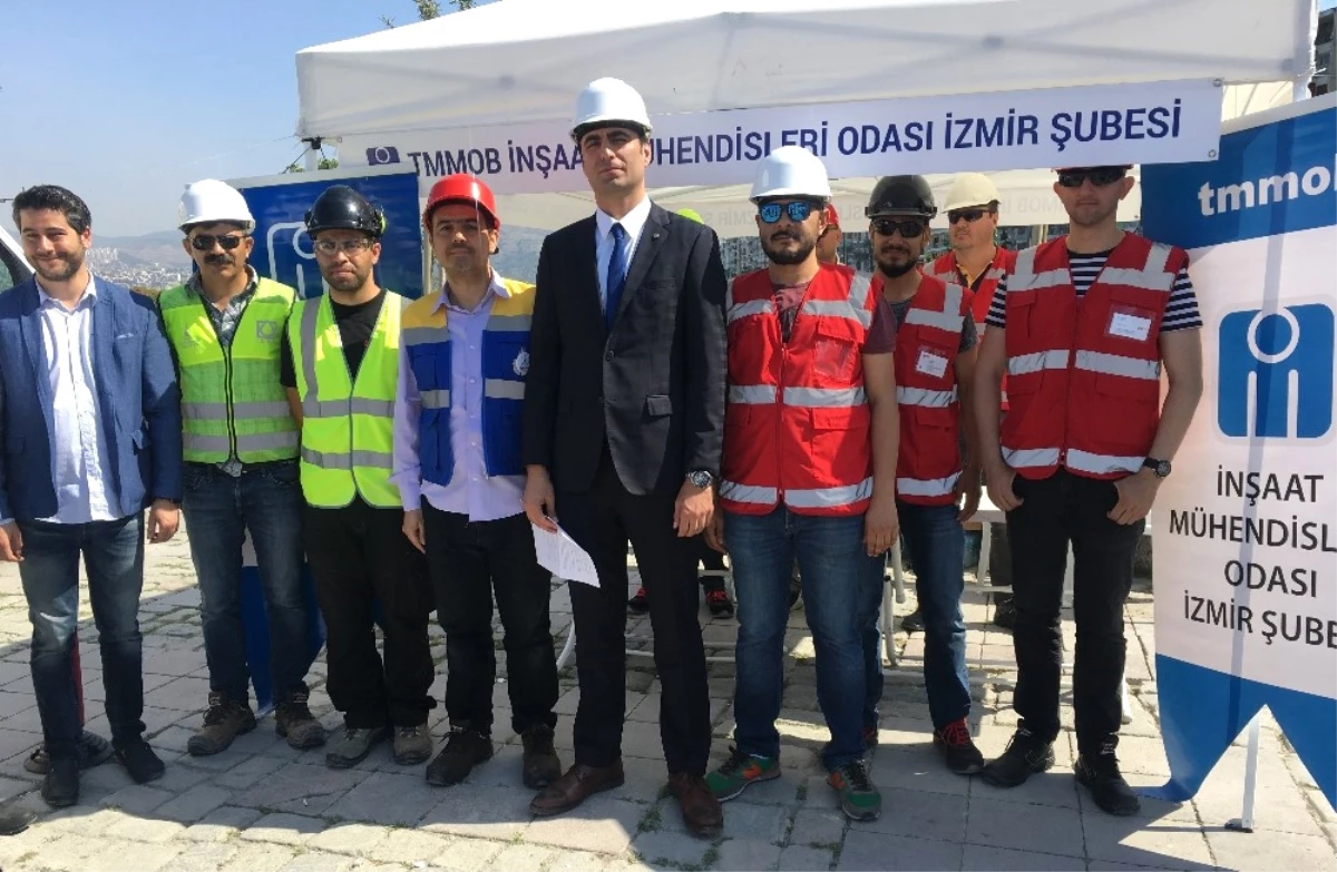 İzmir\'de İş Kazası Kurtarma Tatbikatı