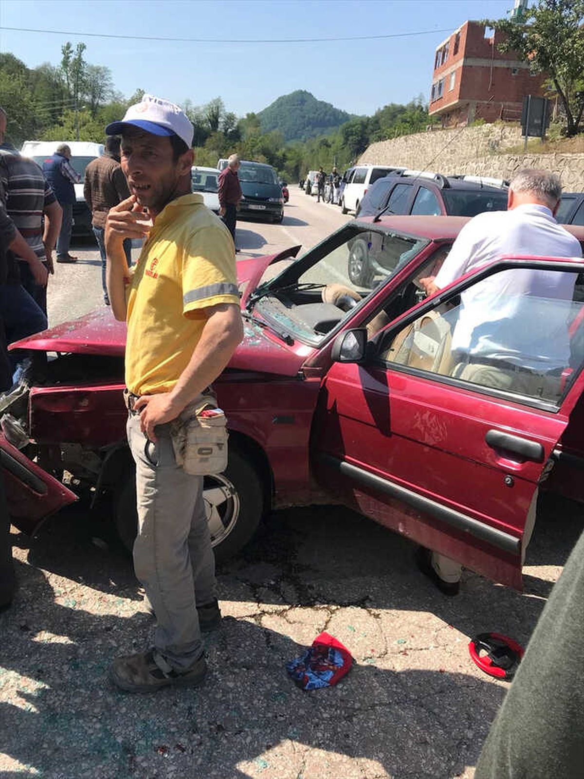 Ordu\'da İki Otomobil Çarpıştı: 10 Yaralı