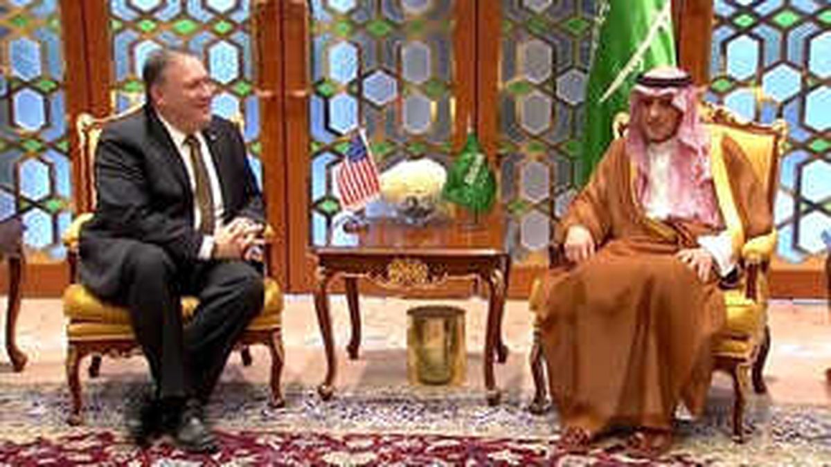 Pompeo Orta Doğu\'daki İlk Ziyareti İçin Suudi Arabistan\'da