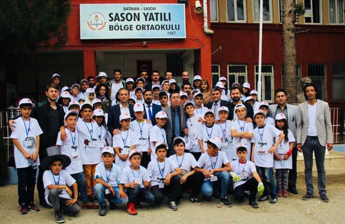 Sason\'da Tübitak 4006 Bilim Fuarı Açıldı