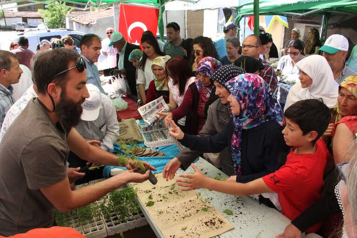 Yakakayı\'da Yerel Tohum ve Fide Takas Şenliği