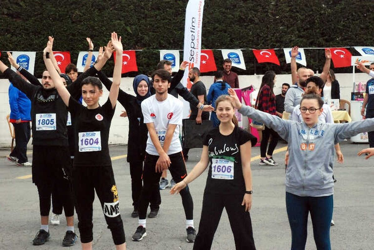 2\'nci Esat Edin Halk Koşusu Yapıldı