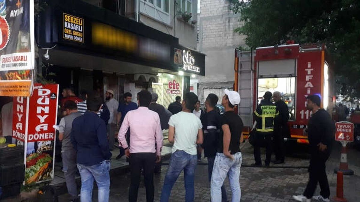 Döner Salonunda Patlama