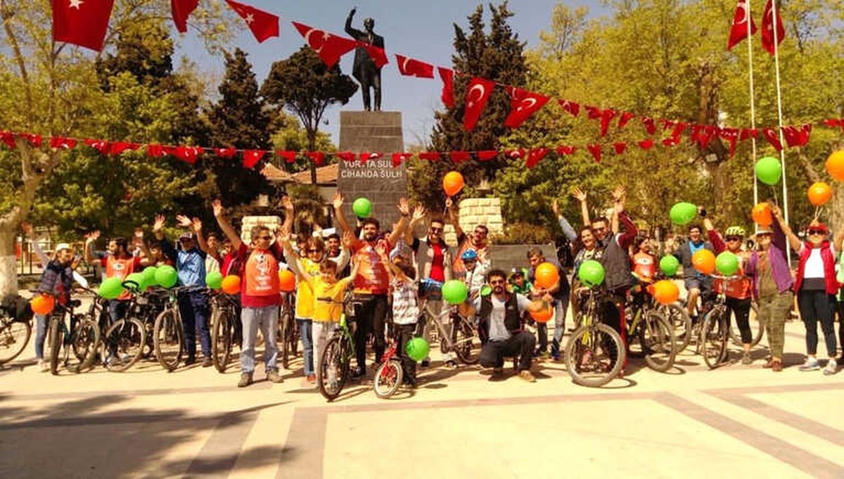 Farkındalık İçin Pedal Çevirdiler