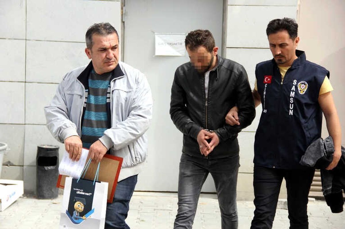 Samsun\'da Bir Eve Silahlı Saldırı Düzenleyen Zanlı Yakalandı