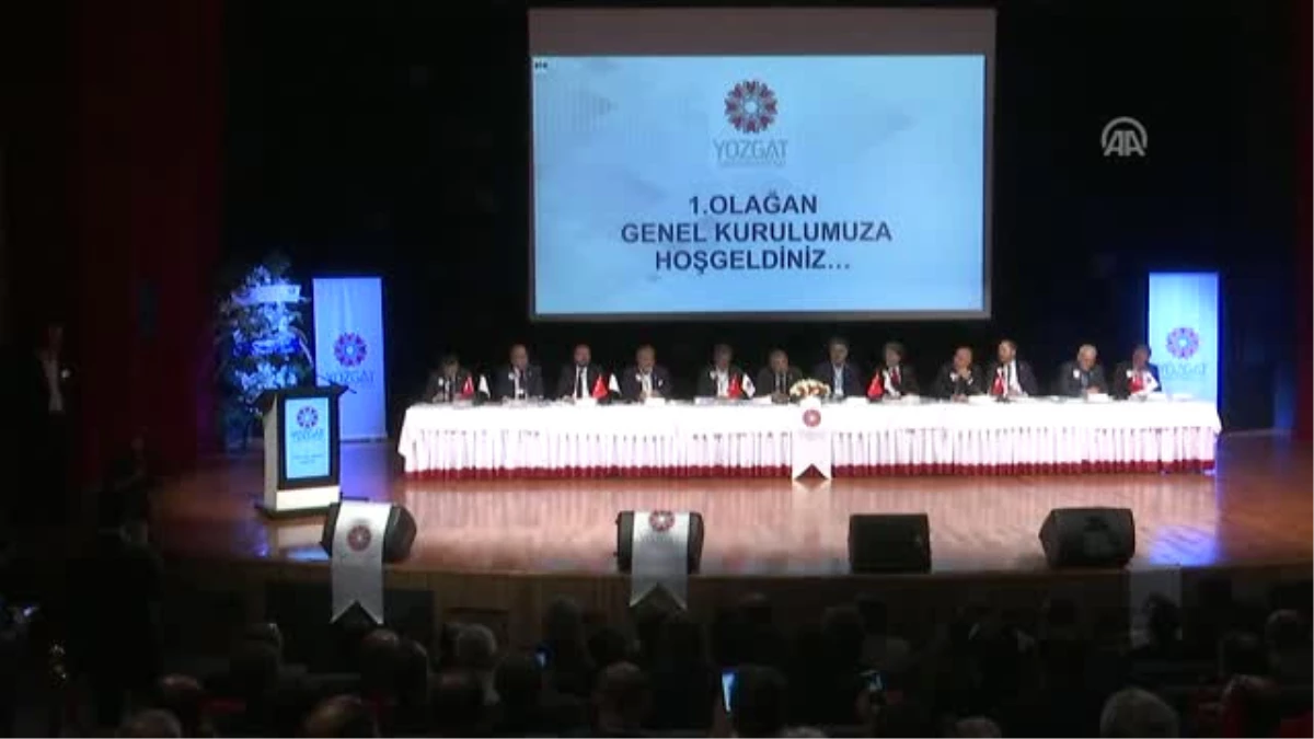 Yozgat Konfederasyonu 1. Olağan Genel Kurulu - Başbakanlık Müsteşarı Oktay