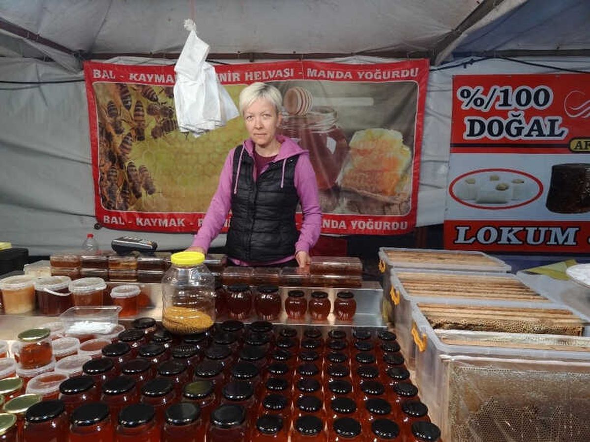 Ceylanpınar\'da Doğal Ürünler Fuarı\'na Yoğun İlgi