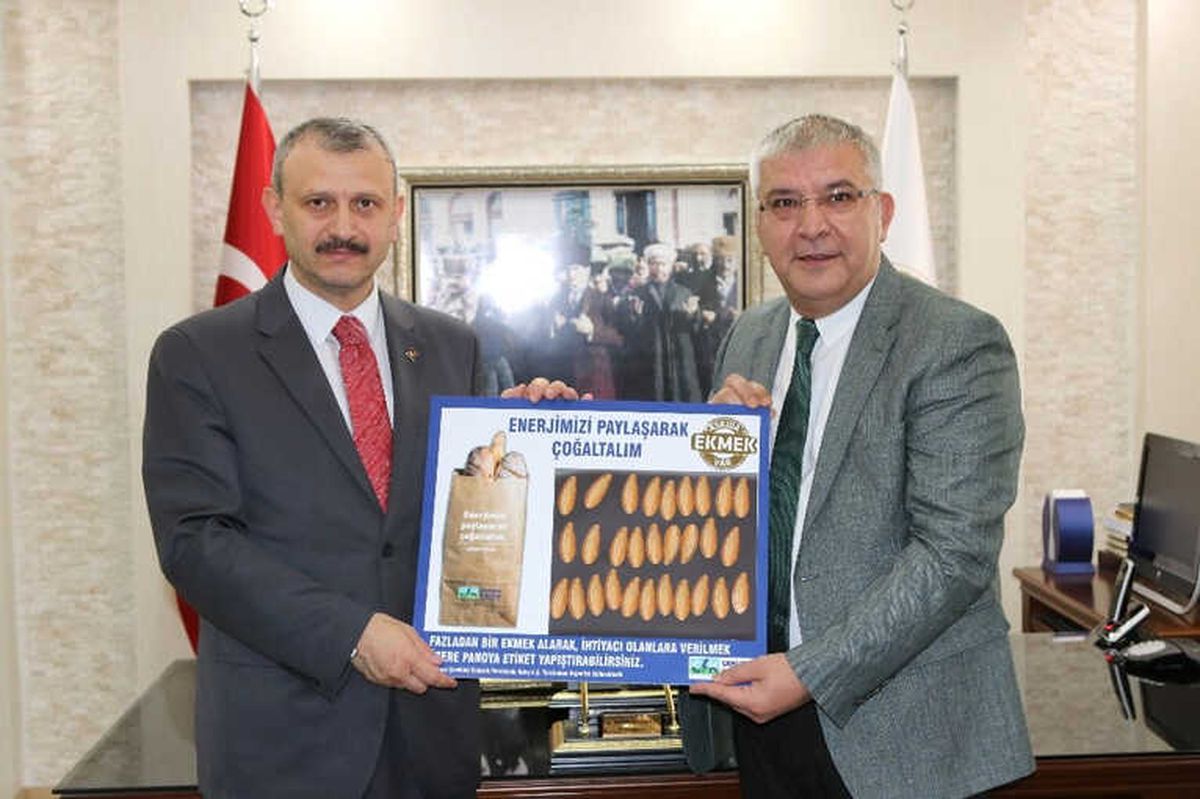 Ck Çamlıbel Elektrik\'in Askıda Ekmek Projesine Müftülükten Destek