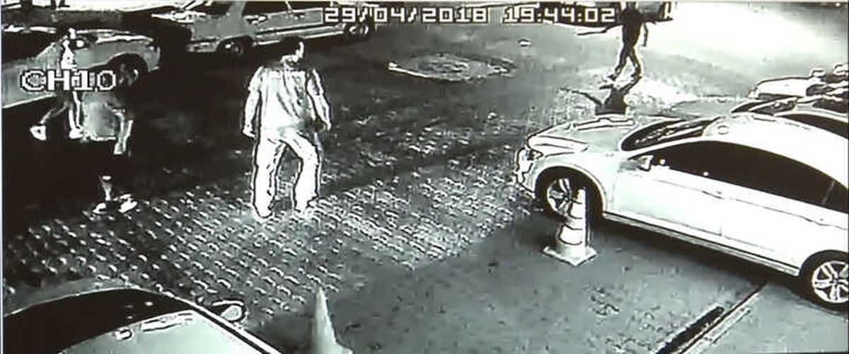 Döner Bıçaklı Saldırgan Güvenlik Kamerasında