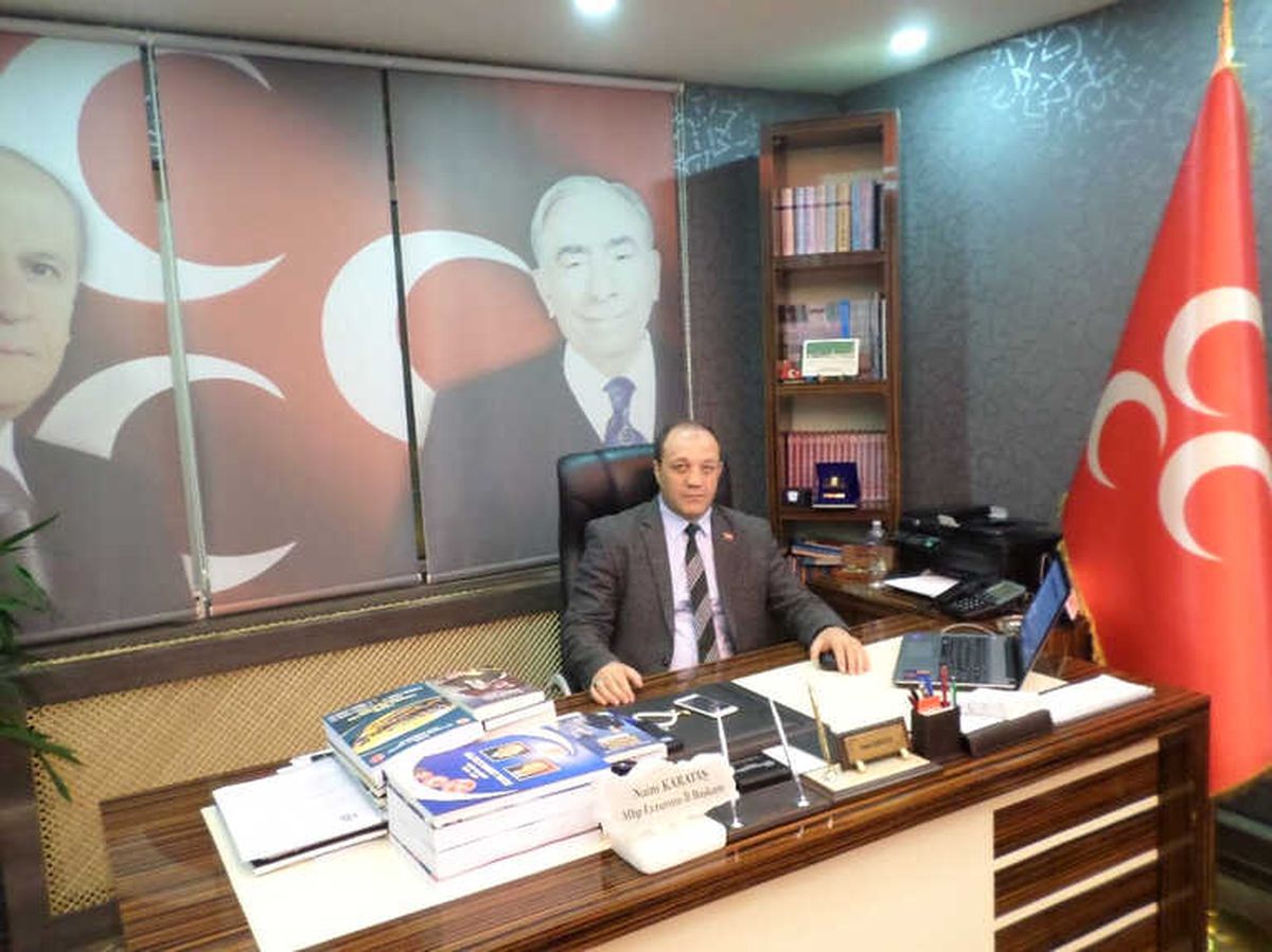 MHP Erzurum İl Başkanı Karataş\'tan Berat Kandili Mesajı