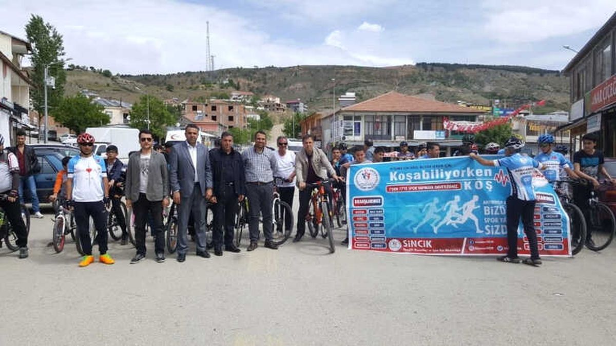 Sincik\'te Bisiklet Yarışması Düzenlendi