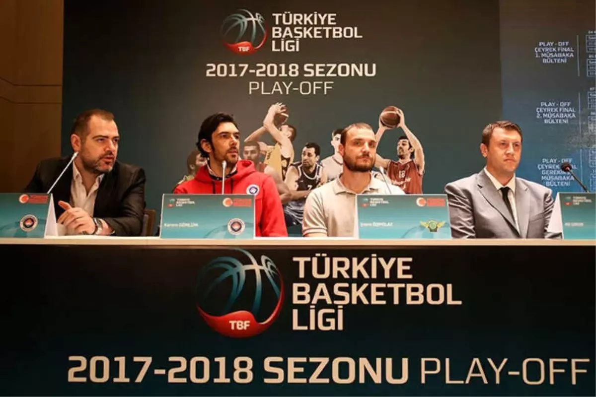 Tbl 2017-2018 Sezonu Play-Off\'un Basın Toplantısı Yapıldı