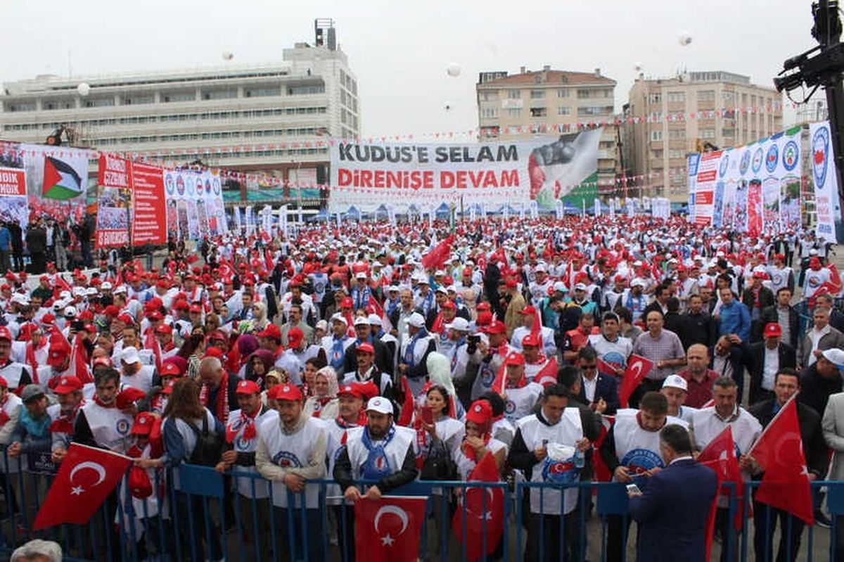 1 Mayıs Kutlamaları Kocaeli\'de Coşkuyla Başladı