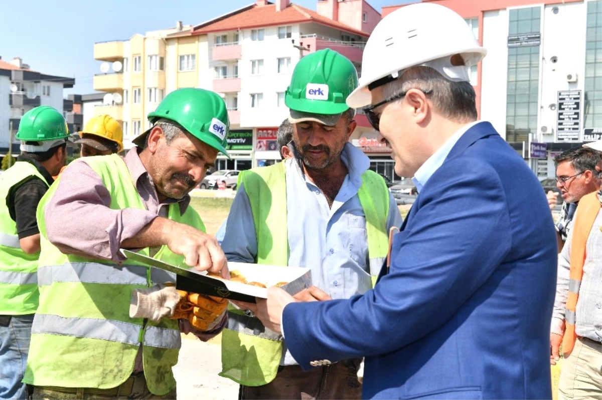 Başkan Kafaoğlu 1 Mayıs\'ta İşçileri Unutmadı