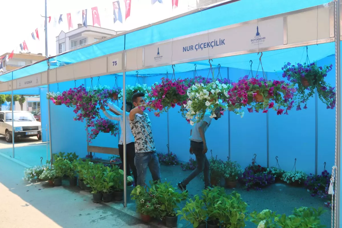 Bayındır 21.Uluslararası Çiçek Festivali Kapılarını Yarın Açıyor