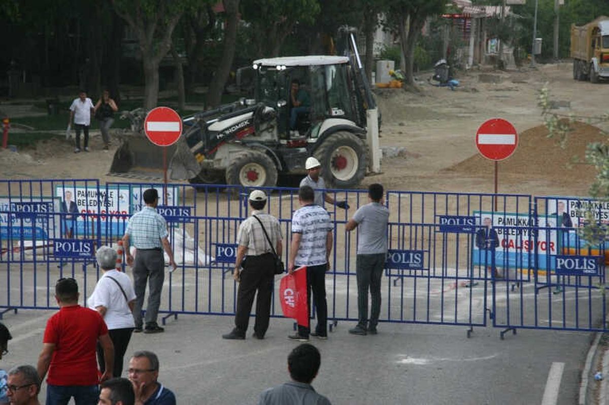 Çalışan İşçilere "Tozutmayın" Uyarısı