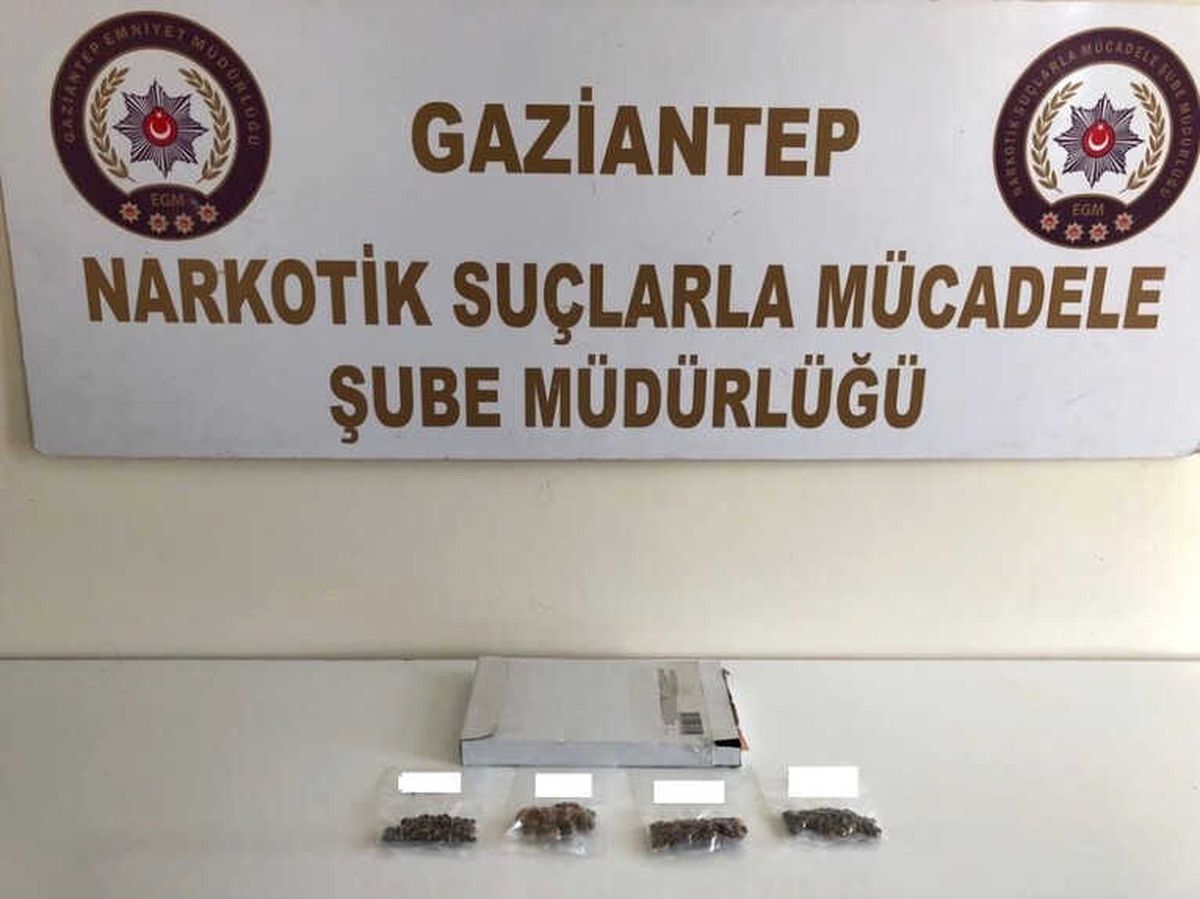 Gaziantep\'te Uyuşturucu Operasyonu