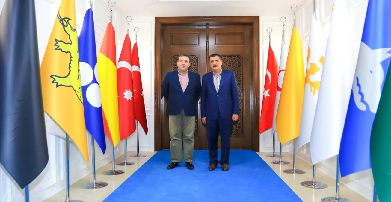 Güvenlik Uzmanı Mehmet Ağar, Başkan Gürkan ile Bir Araya Geldi
