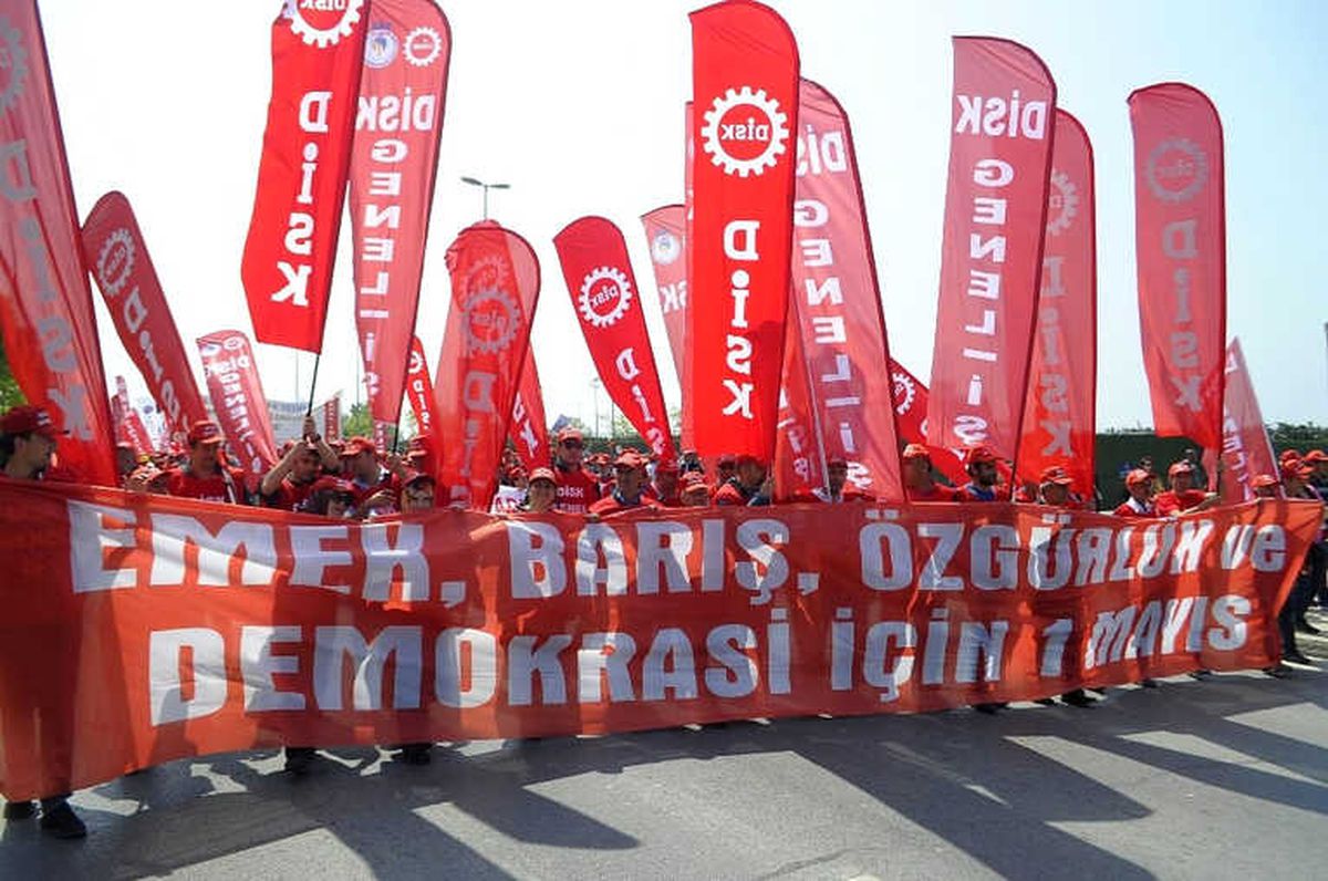 İşçiler Maltepe Miting Alanına Giriş Yaptı