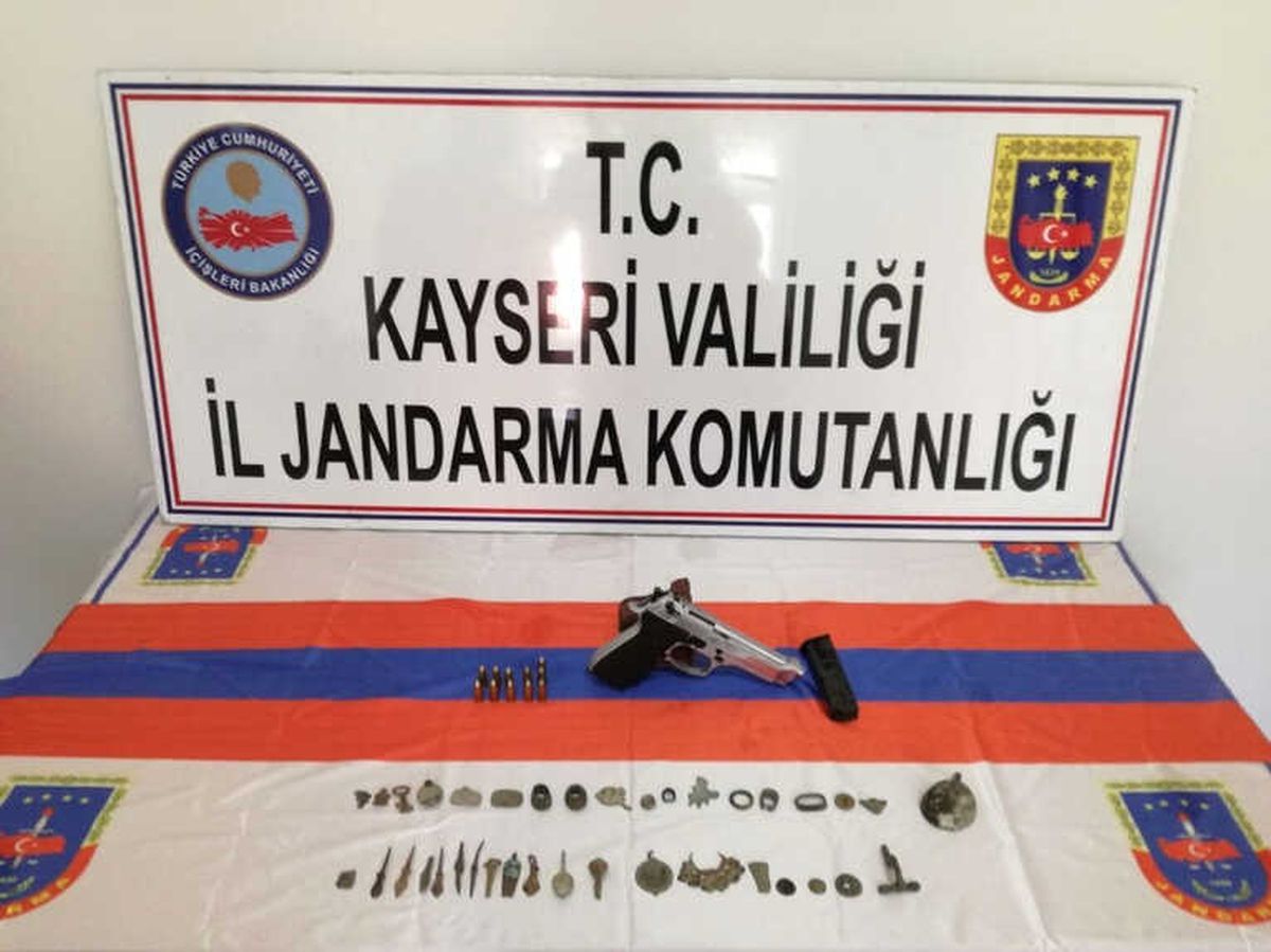 Jandarmadan Define Avcılarına Gözaltı
