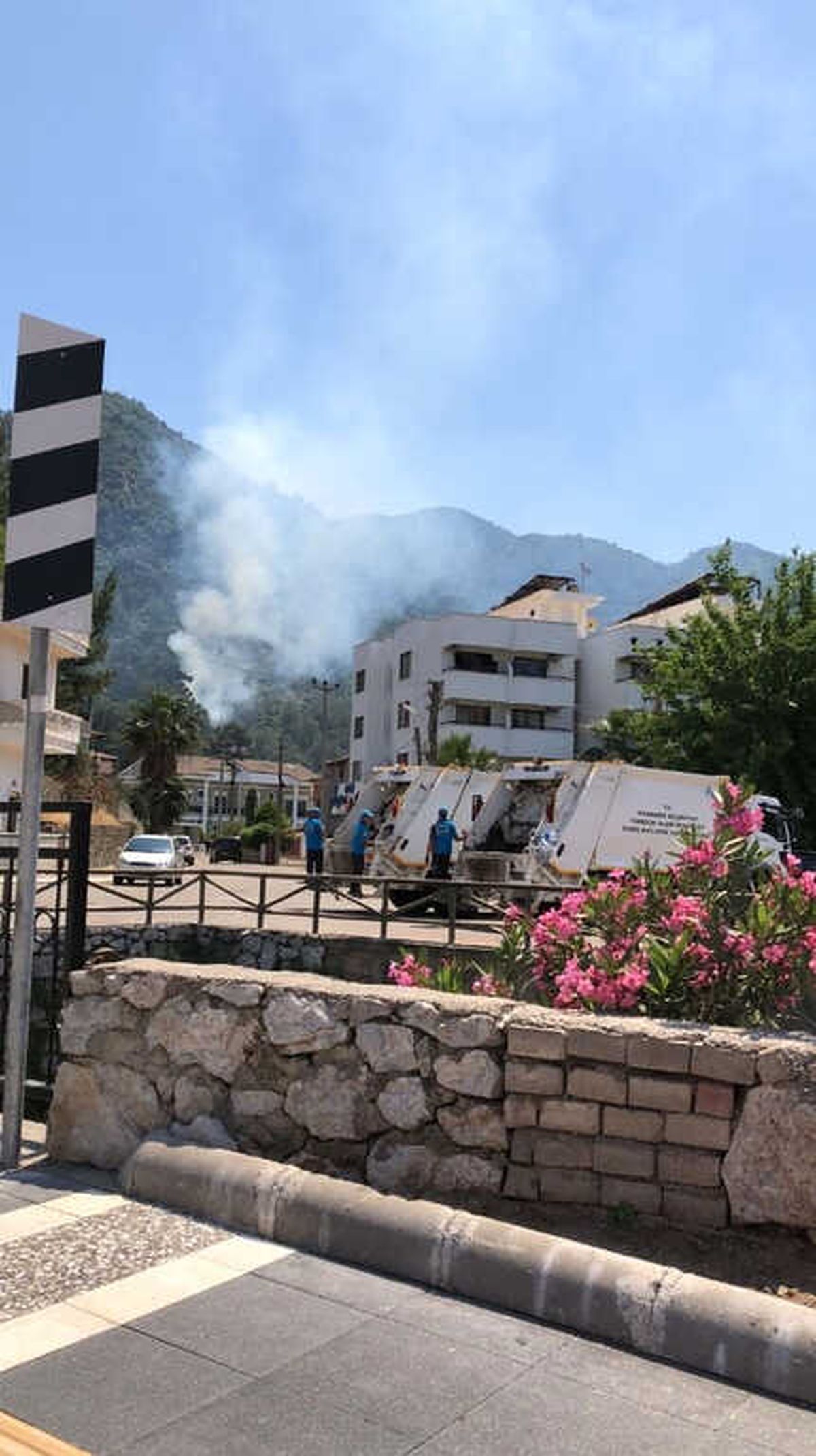Marmaris\'te Orman Yangını