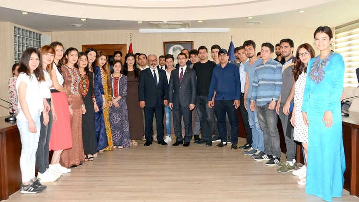 Meü\'de Türkmenistan Büyükelçisi Ziyareti