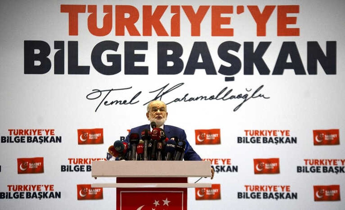 Saadet Partisi\'nin Cumhurbaşkanı Adayı Partinin Genel Başkanı Temel Karamollaoğlu Oldu.