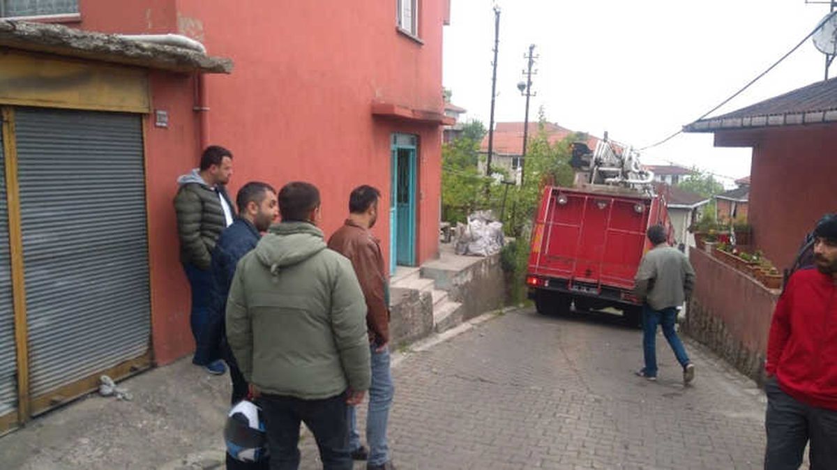 Şofbenden Çıkan Yangın Dumanından Etkilendiler