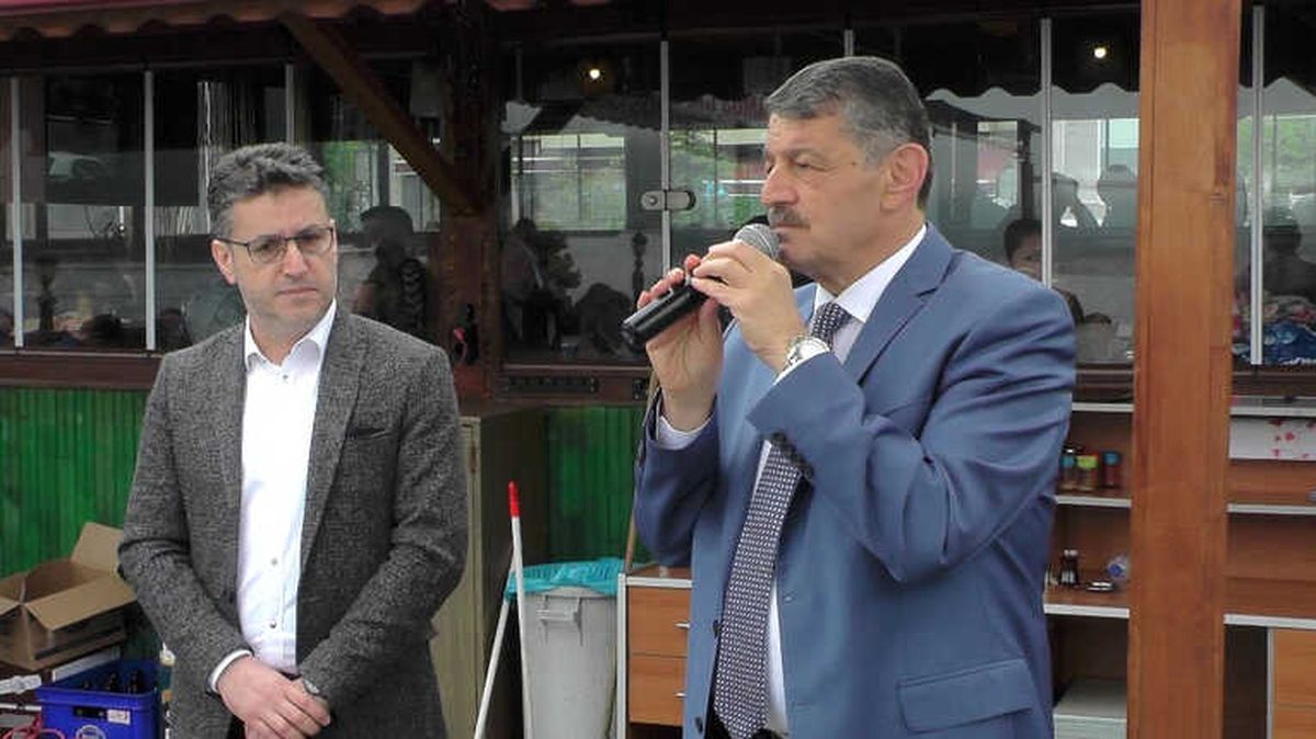 Akın Amasra\'da MHP\'nin Aday Adayını Tanıttı