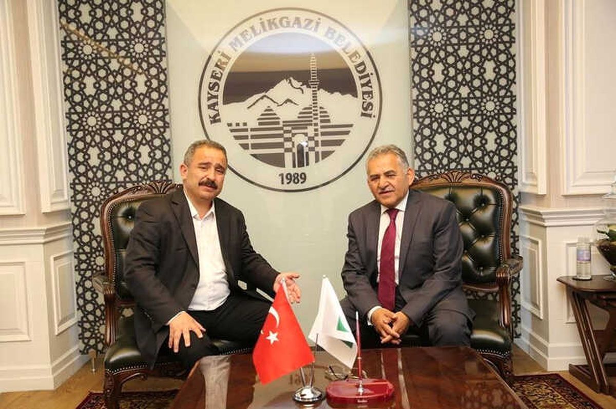 Anadolu Yayın Platformu Başkanı Burhan\'dan Büyükkılıç\'a Ziyaret