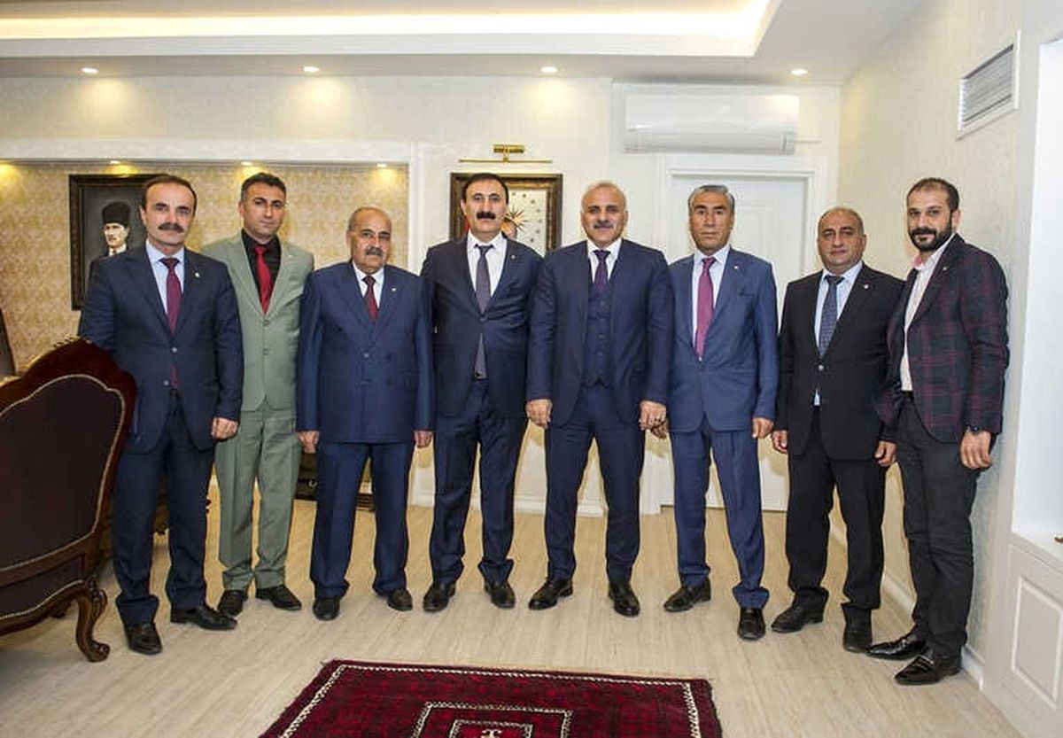 Başkan Süer\'den Vali Zorluoğlu\'na Ziyaret