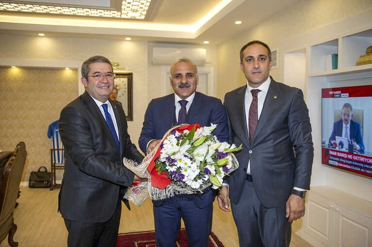 Başkan Takva\'dan Vali Zorluoğlu\'na Ziyaret
