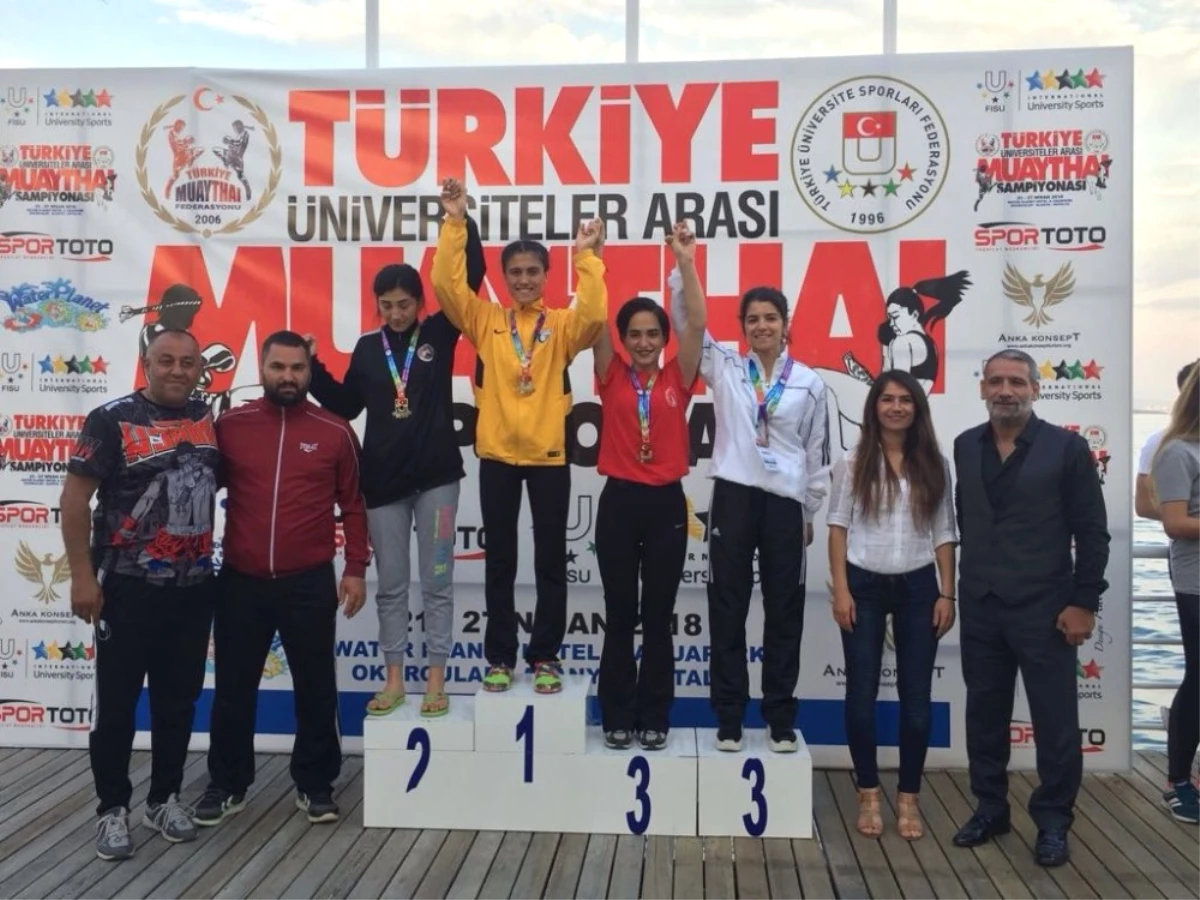 Düzce Üniversitesi Muay Thai\'de Türkiye Şampiyonu Oldu