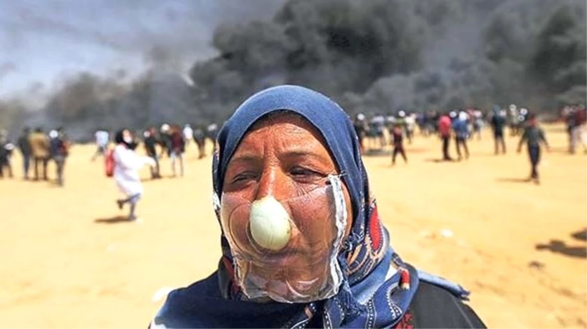 Filistinliler, İsrail\'e Karşı Soğan Maskesini Buldu