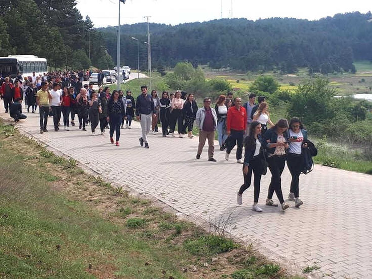 Hisarcık\'ta Doğa Yürüyüşü