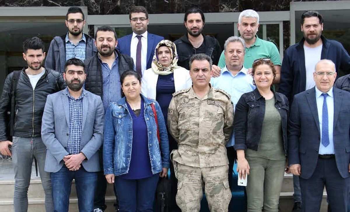 İl Jandarma Komutanı Çarıkcıoğlu Basınla Bir Araya Geldi