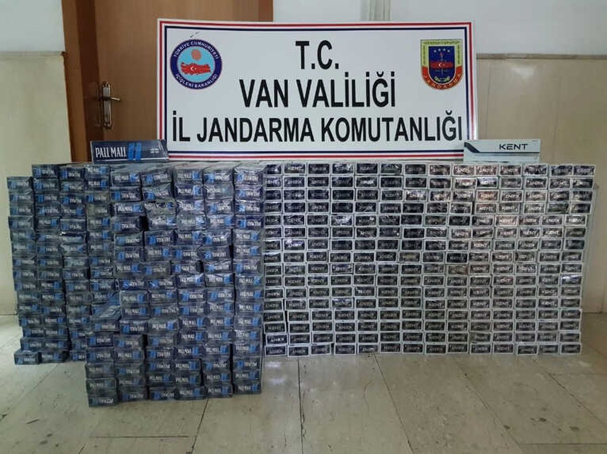 Jandarmadan Kaçak Sigara Operasyonu