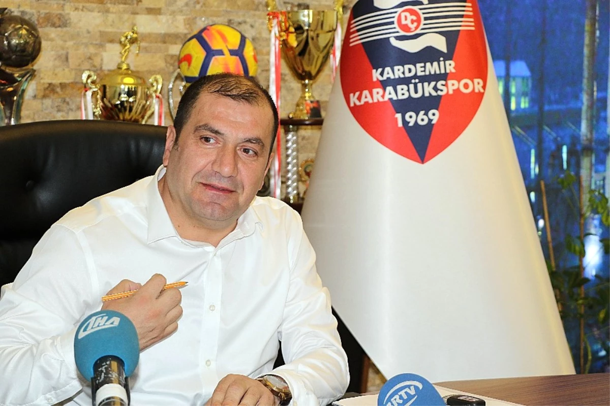 Karabükspor Başkanı Mehmet Aytekin: "Acilen Ligin Bitmesini Bekliyoruz"
