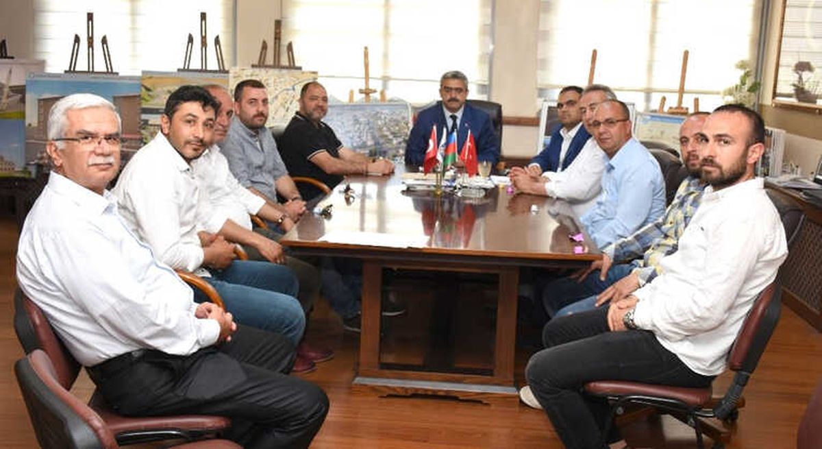 Nazilli Ticaret Borsası\'ndan Başkan Alıcık\'a Ziyaret