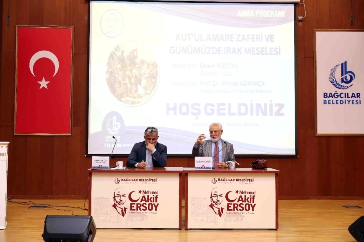 Prof. Dr. Ahmet Ağırakça: "Kut\'ül Amare İngilizlerin En Büyük Hezimetlerinden Birisiydi"